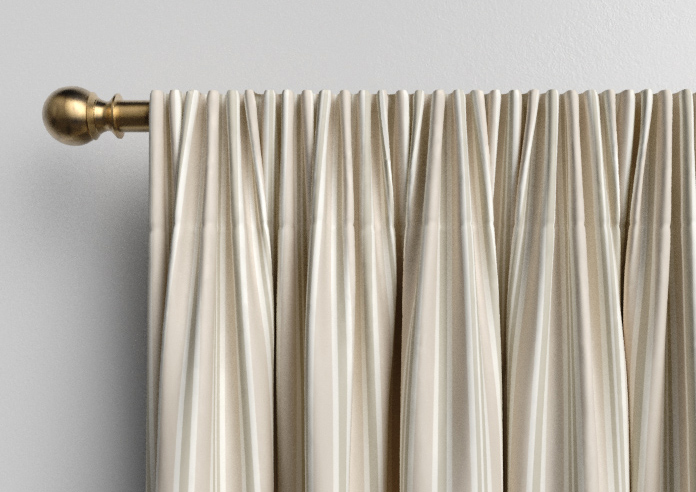 The British Stripe Co. Charles, Dover No.1 - Made to Measure Curtains - Image 9